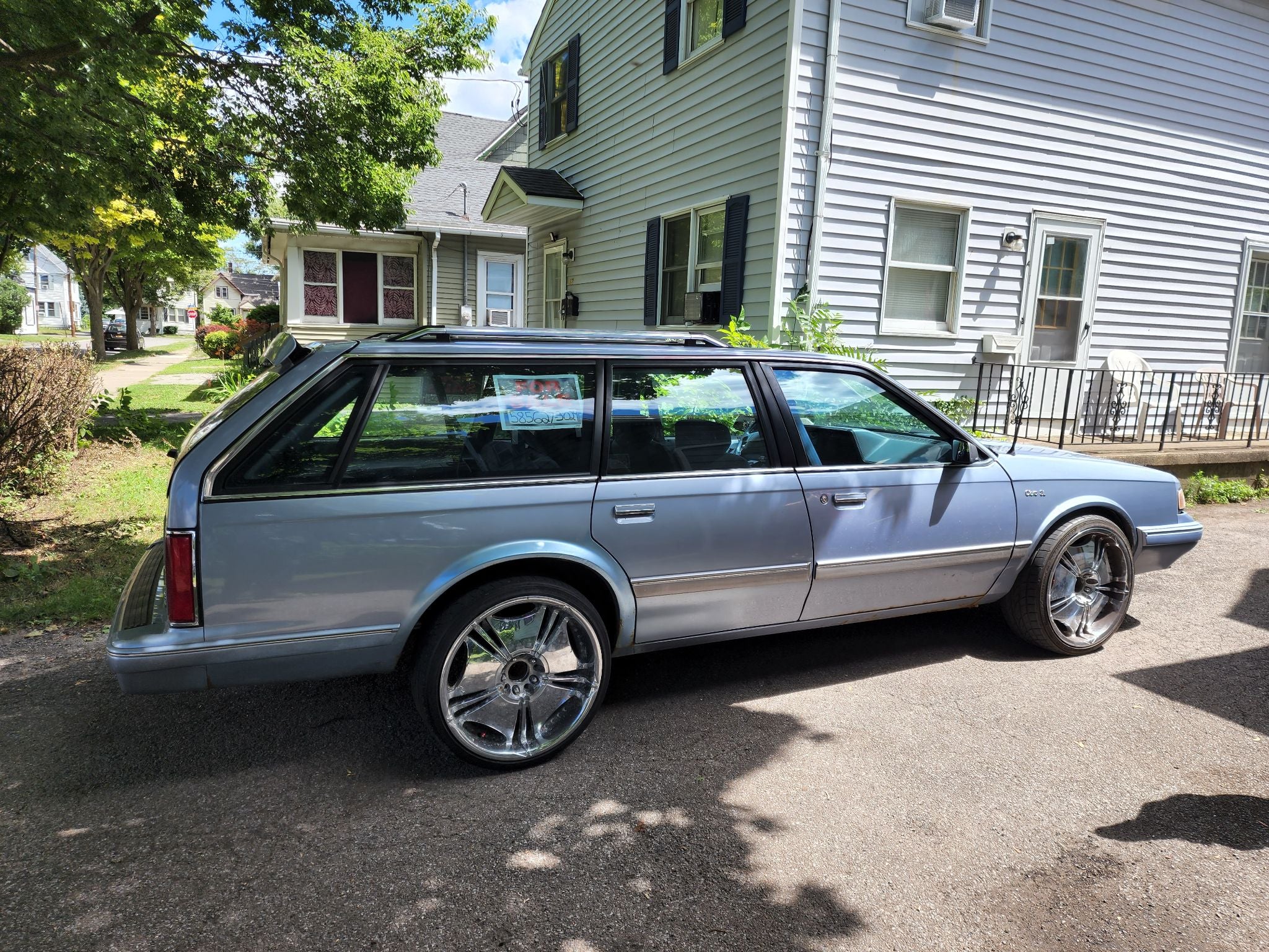 1996 Oldsmobile Cutlass with 1 inch Wheel Adapters – Titan Wheel