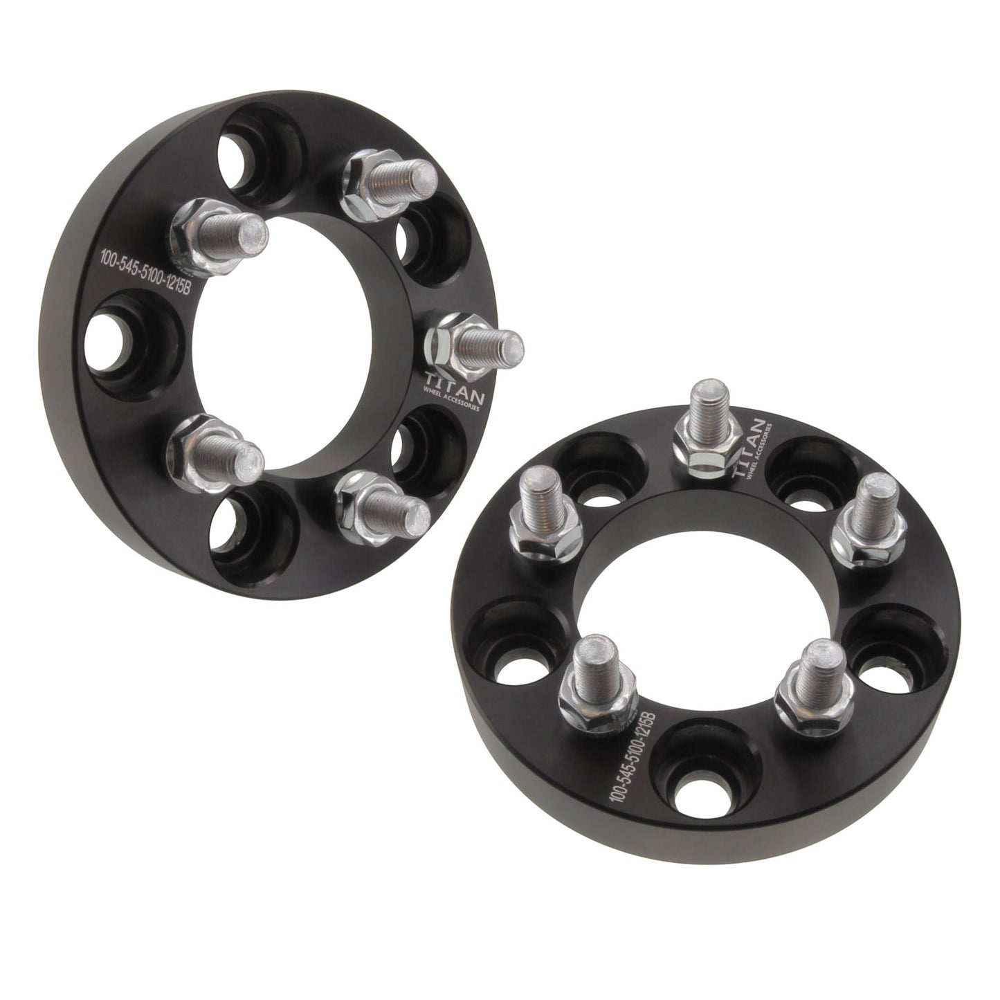 1" (25mm) 5x114.3 (5x4.5) To 5x100 Wheel Adapters | 12x1.5 |