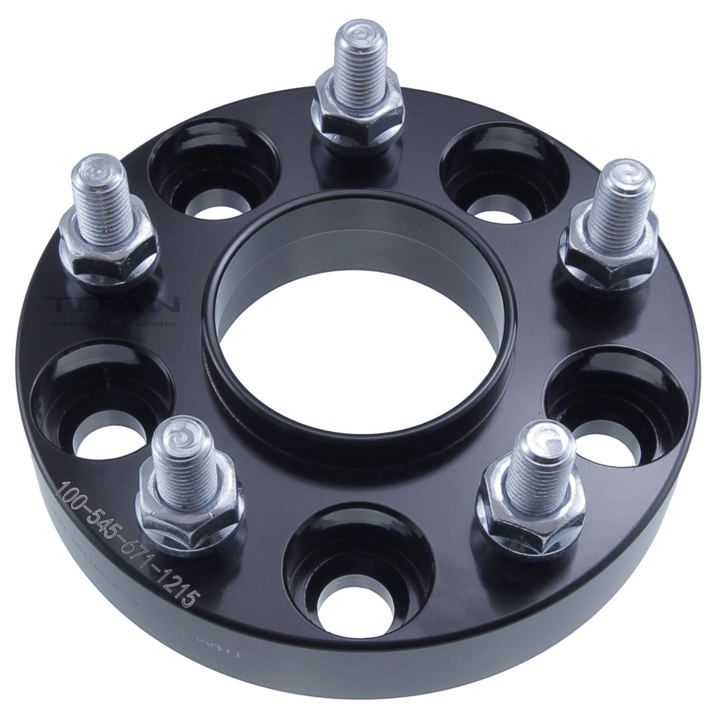 25mm (1") Wheel Spacers for Mitsubishi Lancer Evo | 5x114.3 | 67.1 Hubcentric | 12x1.5 Studs |