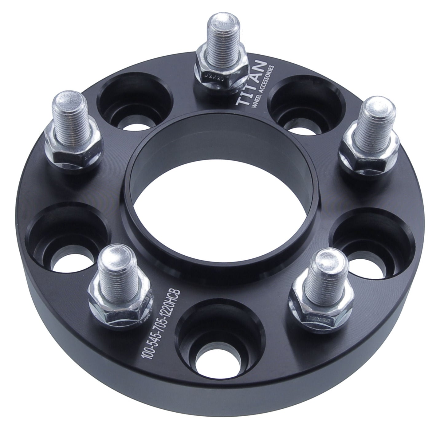 Espaciadores de ruedas de 1" (25 mm) para Ford Mustang 2015+ | 5x4.5 | 70.5 Hubcentric | Pernos de 14x1.5 |