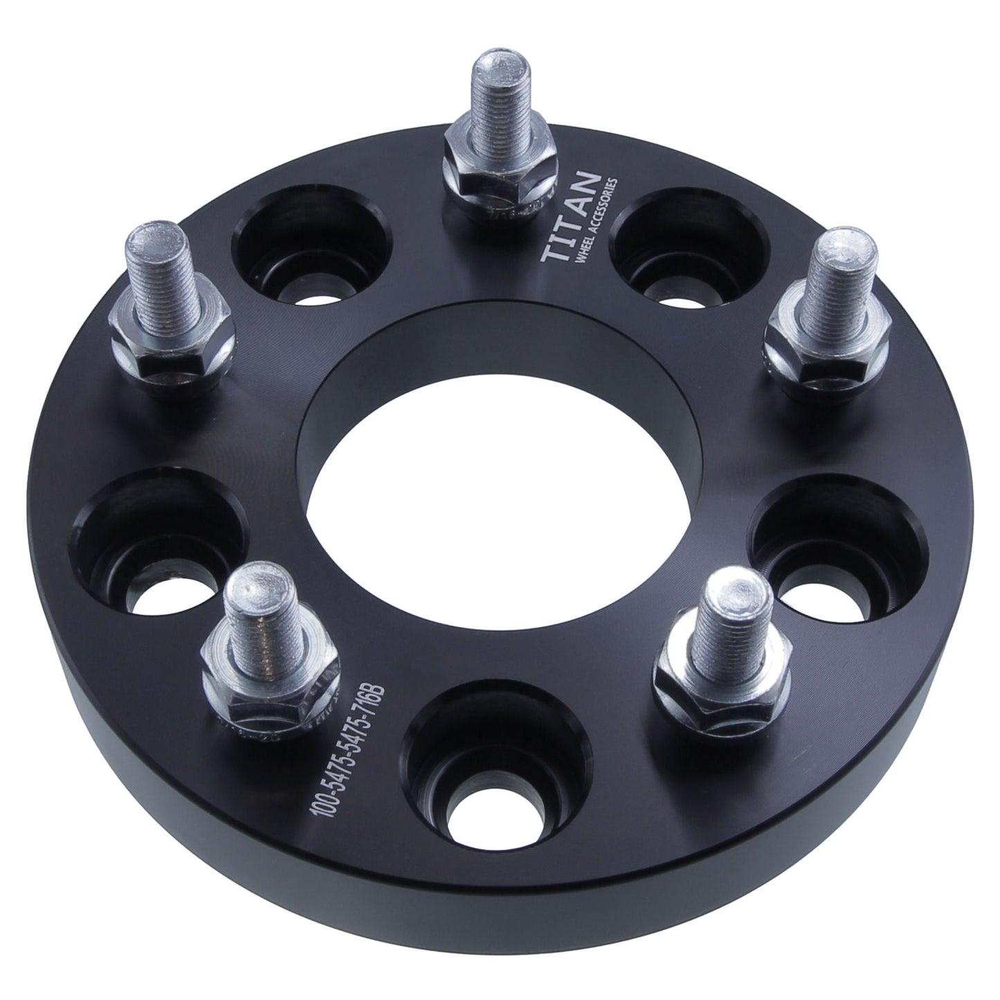 1" (25mm) Wheel Spacers for Classsic Chevy Oldsmobile Pontiac | 5x4.75 | 7/16 Studs |