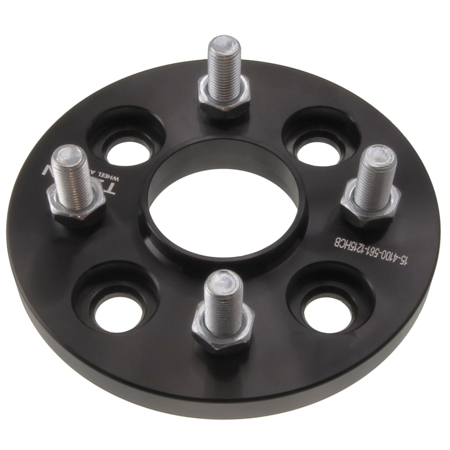 15mm Wheel Spacers for Mazda Miata Scion iA iQ xA xB | 4x100 | 54.1 Hubcentric |12x1.5 Studs |