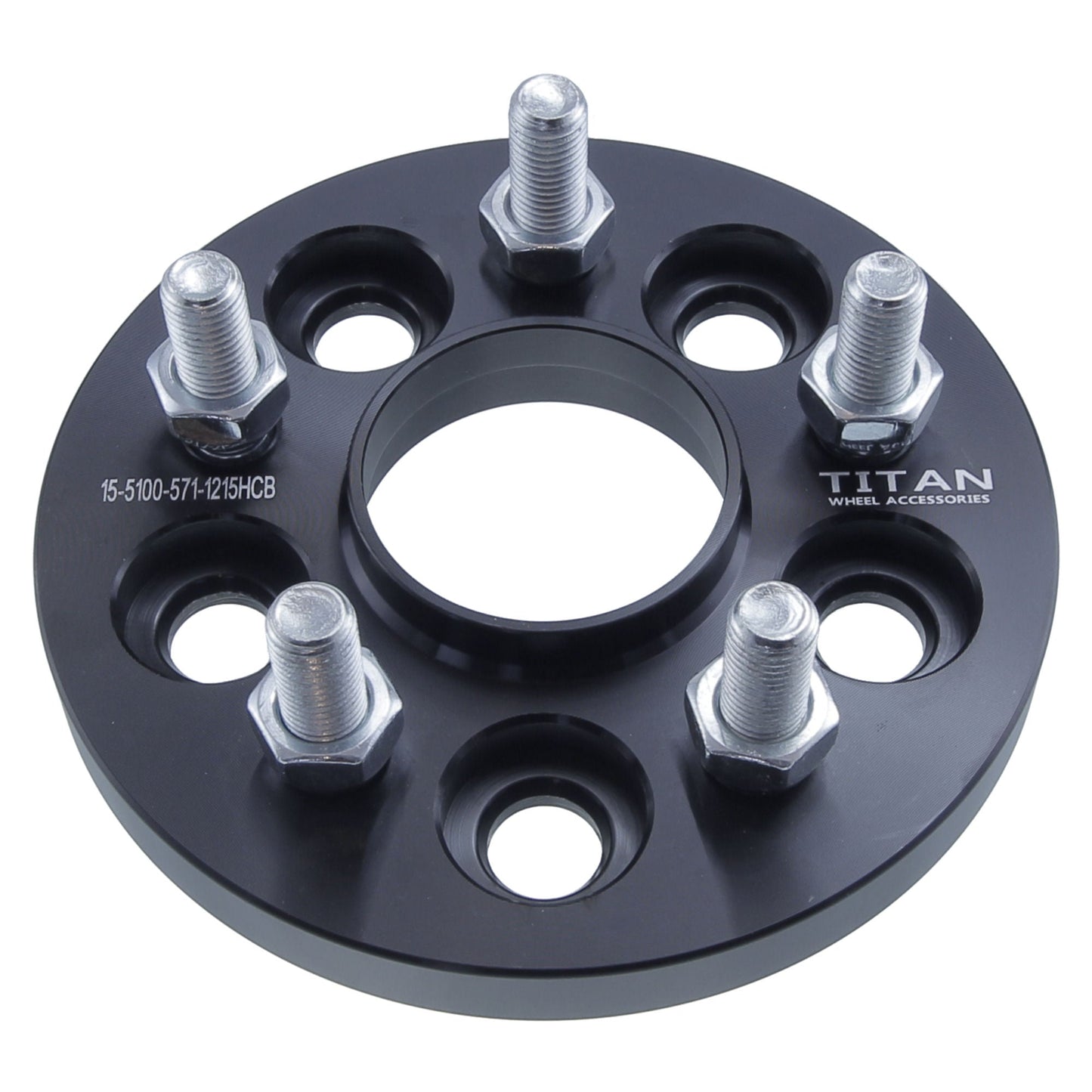 15mm Wheel Spacers for Chrysler Sebring Neon Pontiac Grand Am | 5x100 | 57.1 Hubcentric |12x1.5 Studs |