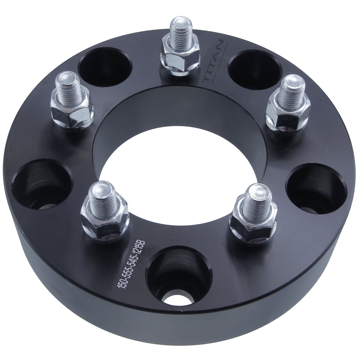 1.5" (38mm) 5x5.5 (5x139.7) To 5x4.5 (5x114.3) Wheel Adapters | 12x1.5 Studs |