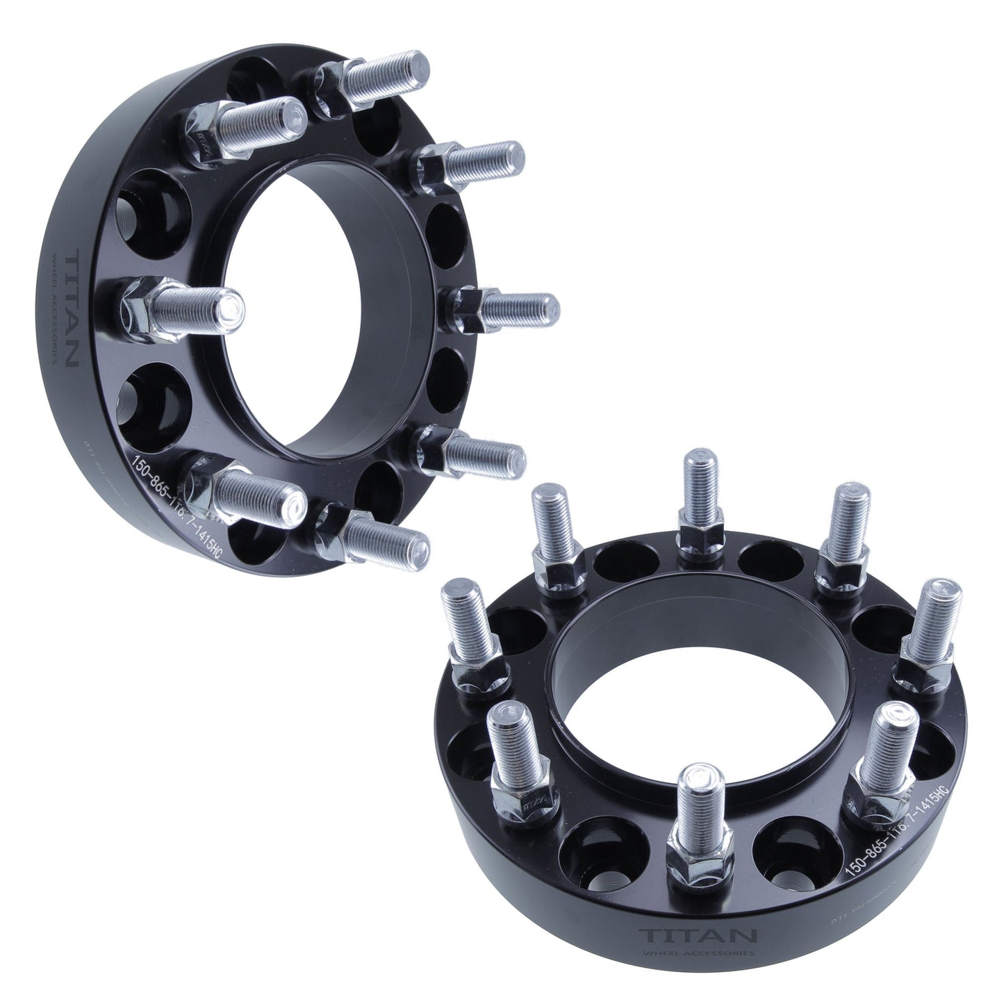 Espaciadores de ruedas de 2" (50 mm) para Chevy Silverado 2500 3500 Suburban HD | 8x6.5 | 116.7 Hubcentric | Pernos de 14x1.5 |