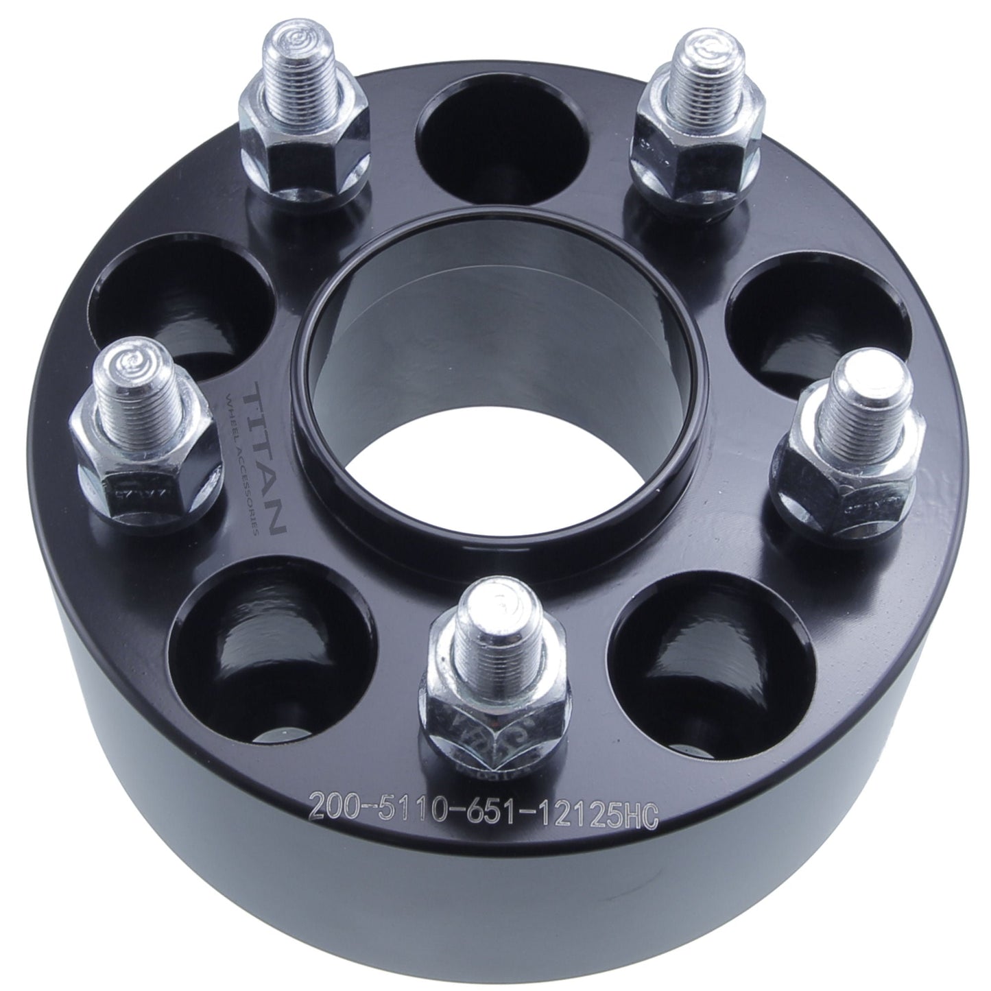 50mm (2") Wheel Spacers for Jeep Cherokee Renegade | 5x110 | 65.1 Hubcentric |12x1.25 Studs |