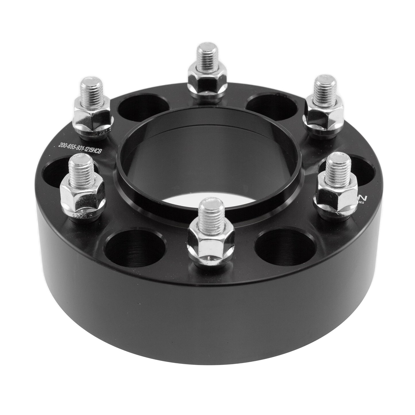 2" (50mm) Wheel Spacers for Ford Bronco 2021-2022 Ranger 2019+ | 6x5.5 (6x139.7) | 93.1 Hubcentric | 12x1.5 Studs |