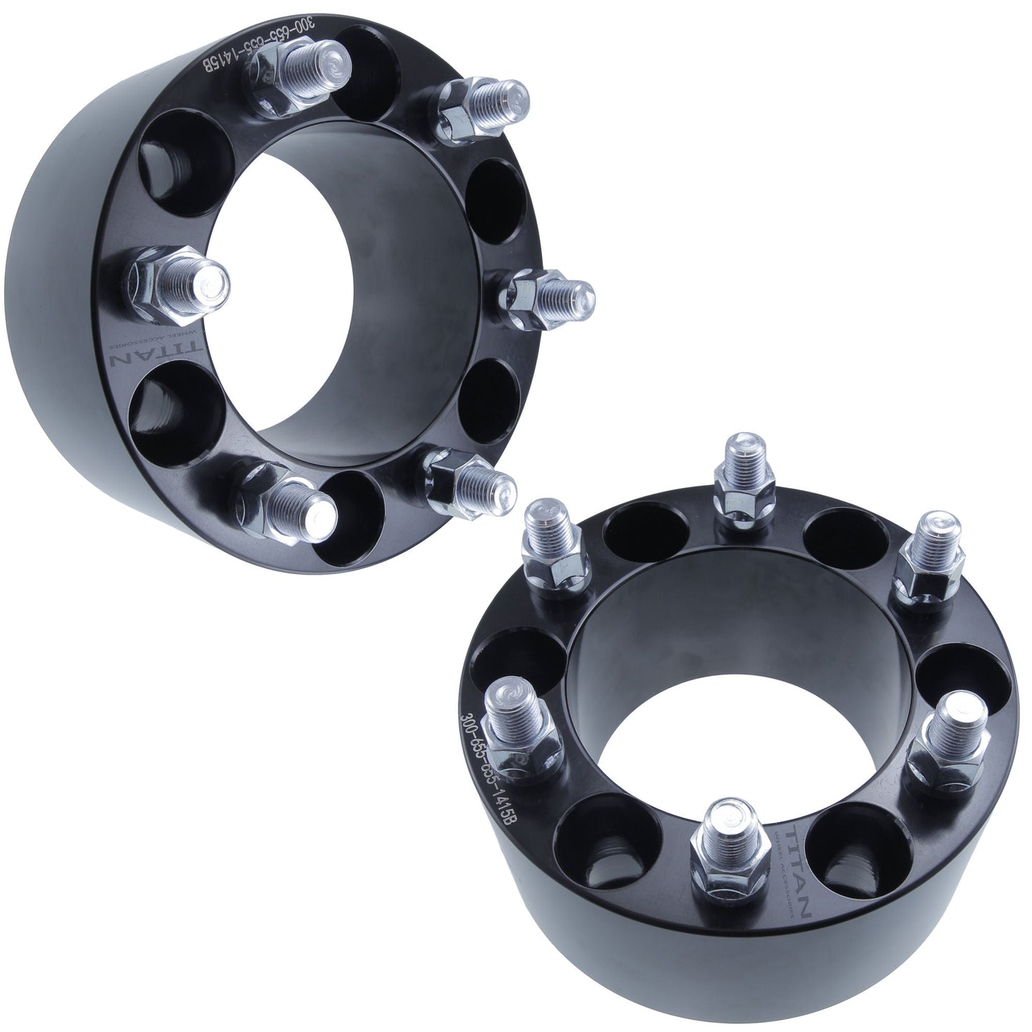 Espaciadores de ruedas de 3" (75 mm) para camionetas Dodge Mitsubishi Hummer | 6x5.5 (6x139.7) | Tacos de 12x1.5 |