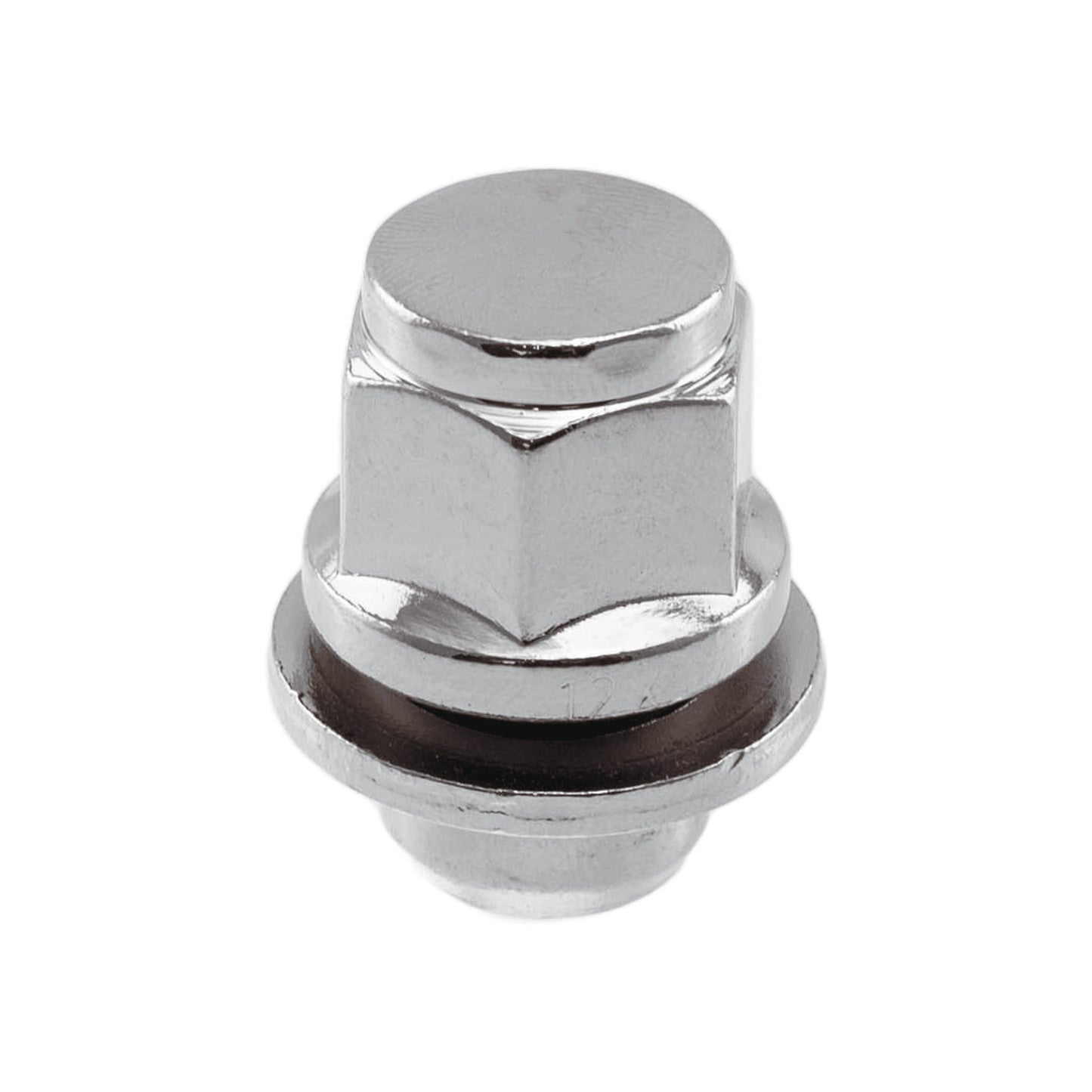 12 x 1.75" Toyota Mag con tuercas de arandela | Cabeza de 13/16" | Tuercas cromadas | Se adapta al navegador Ford F150 Lincoln.