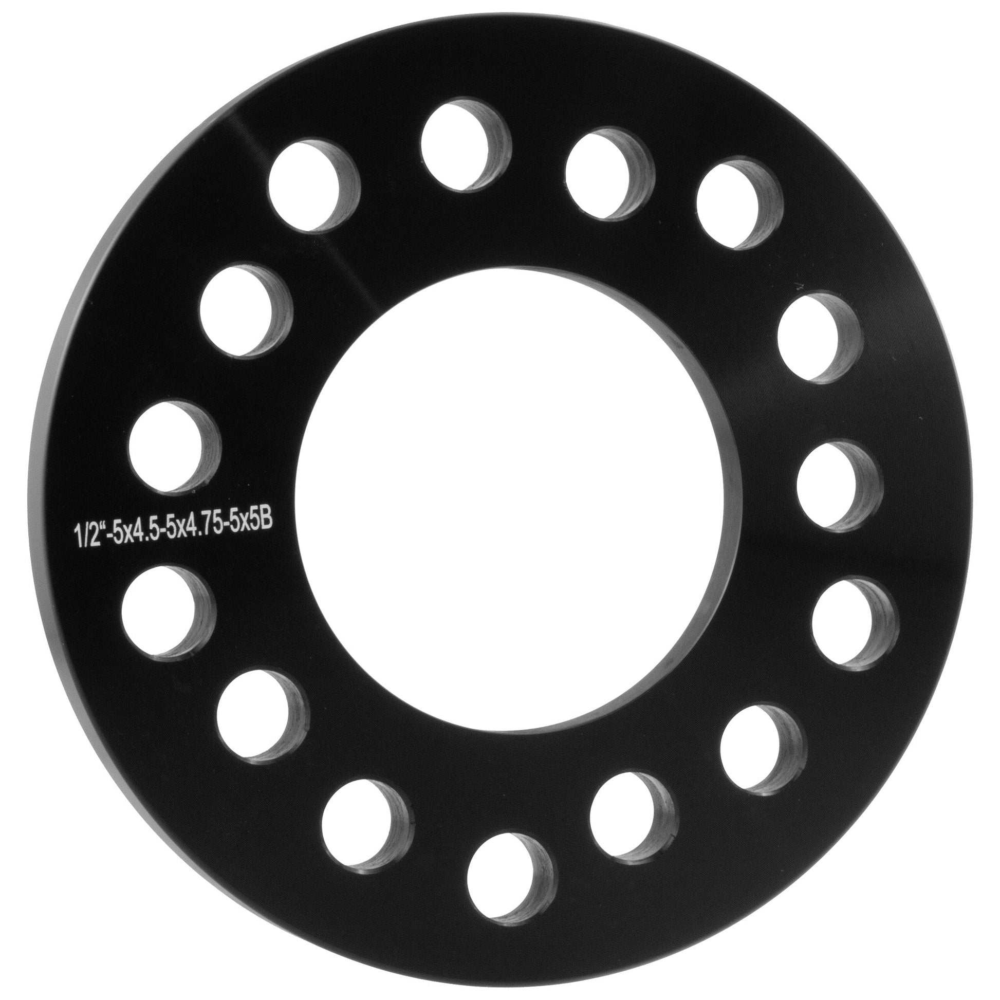 1.0" Inch (25mm) Titan 5 Lug Billet Aluminum Wheel Spacers | Universal 5x4.5, 5x4.75 & 5x5 | Titan Wheel Accessories