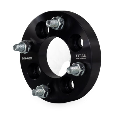 Adaptadores de rueda de 1" (25 mm) 4x100 a 4x114,3 para Honda Civic Acura Integram Mazda Miata | Pernos de 12x1,5 |