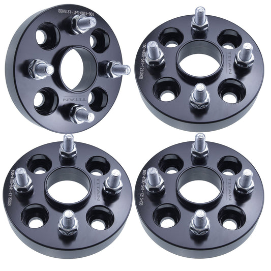 25mm (1") Wheel Spacers for Mazda Miata Scion xB Toyota MR2 | 4x100 | 54.1 Hubcentric |