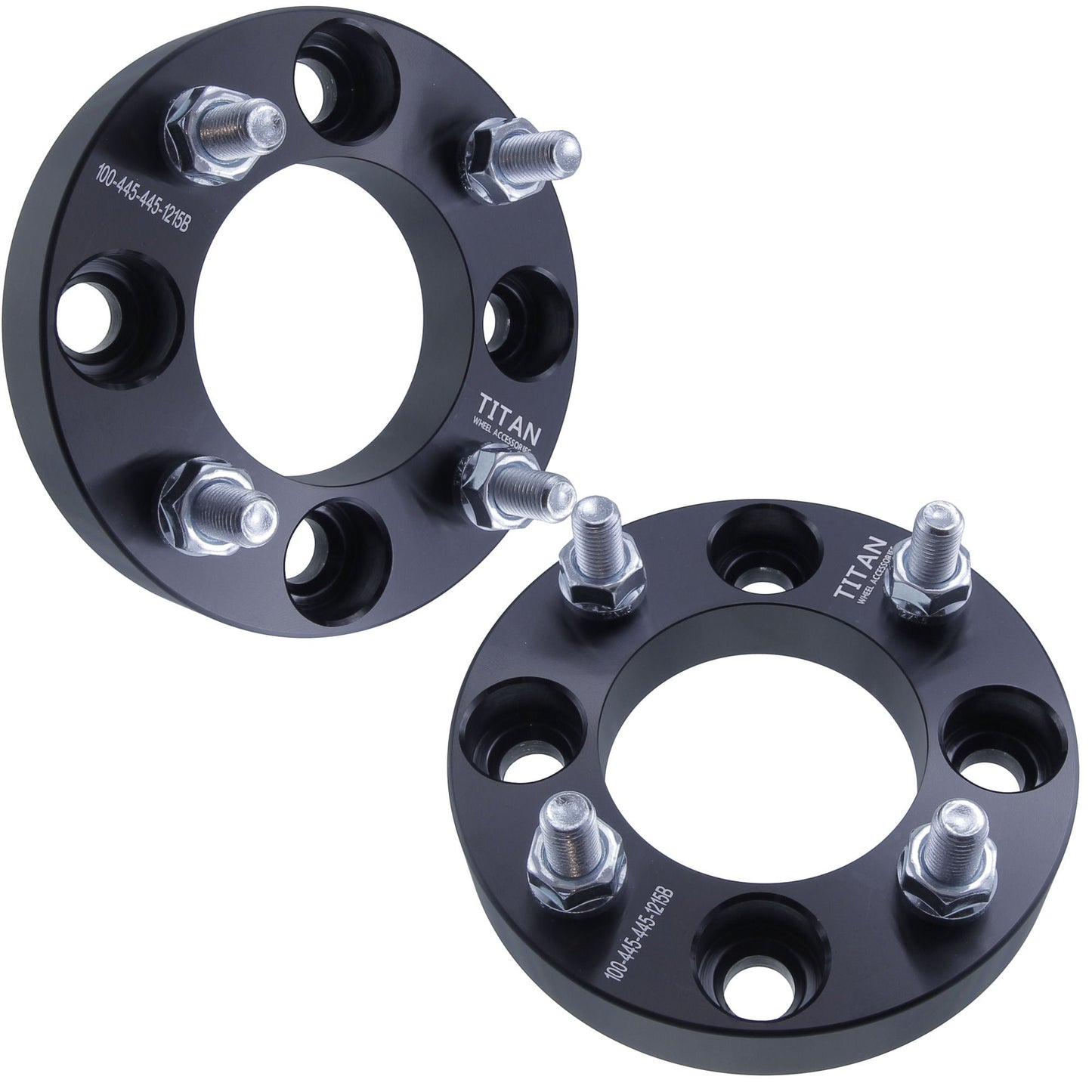 25mm (1") Wheel Spacers for Acura Honda Toyota Mitsubishi | 4x114.3 | 12x1.5 Studs |