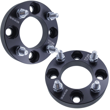 38mm (1.5") Wheel Spacers for Acura CL TL Legend Honda Prelude Accord Mitsubishi Galant | 4x114.3 (4x4.5) | 12x1.5 Studs |