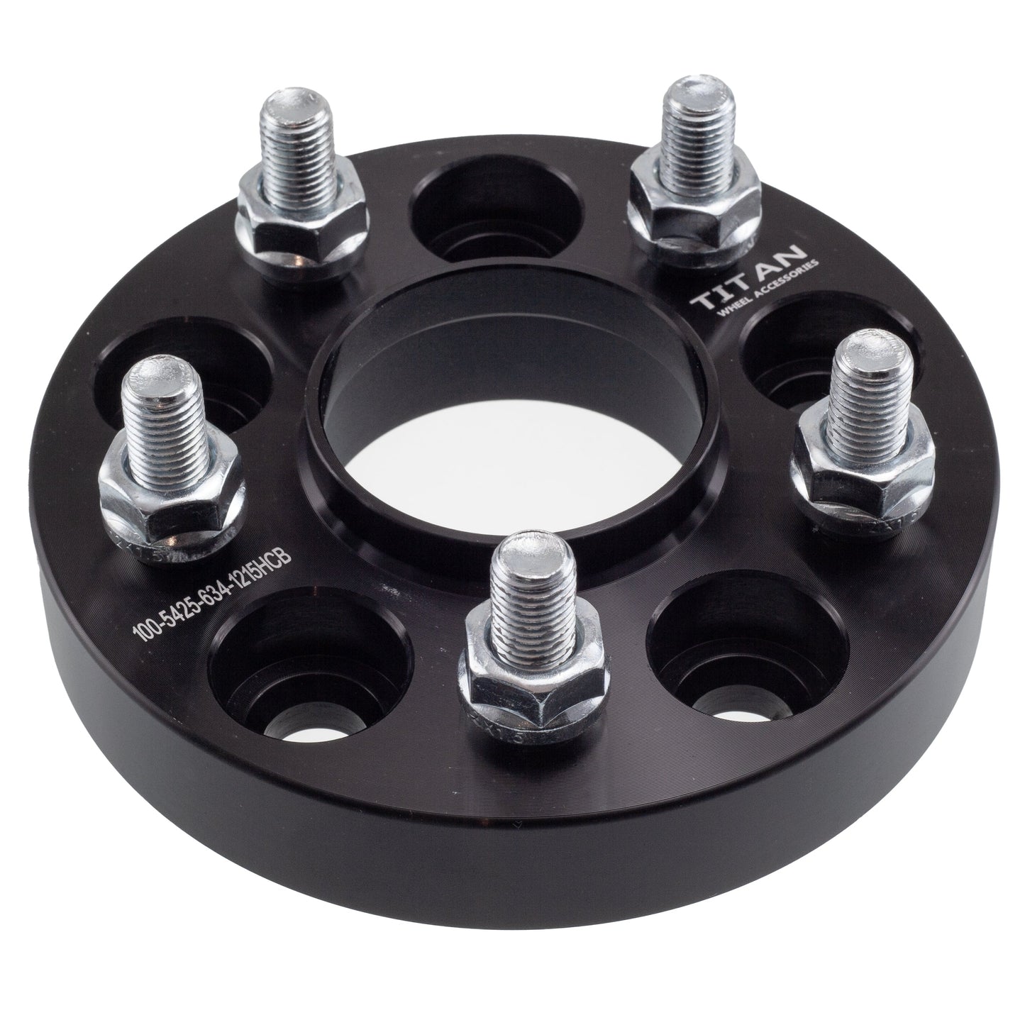 1" (25mm) Wheel Spacers for Jaguar F S X Type XE XF XJ XK | 5x4.25 (5x108) | 63.4 Hubcentric | 12x1.5 Studs |