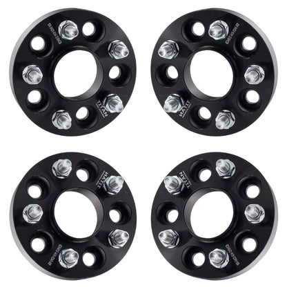 1" (25mm) Wheel Spacers for Volvo C30 C70 S40 V50 | 5x4.25 (5x108) | 63.4 Hubcentric | 12x1.5 Studs |
