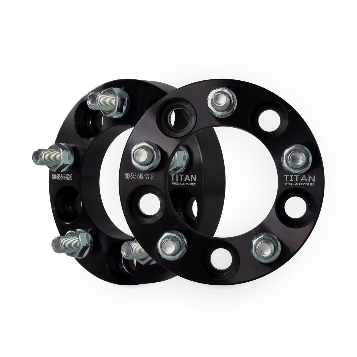 1" (25mm) Wheel Spacers for Wrangler TJ YJ XJ | 5x4.5 | 1/2x20 Studs — pair of 2