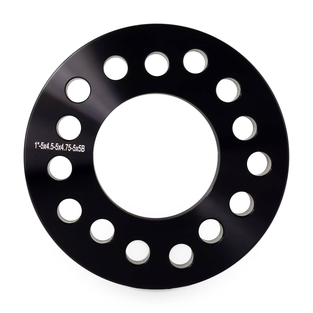 1 Inch Wheel Spacers for Ford Mustang Ranger Edge | 5x4.5 — front view