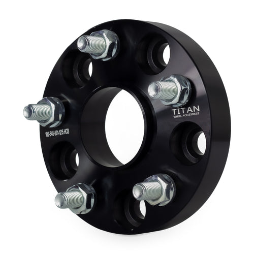 25mm (1") Wheel Spacers for Toyota Camry MR2 Supra Lexus IS | 5x114.3 | 60.1 Hubcentric — front three-quarter view
