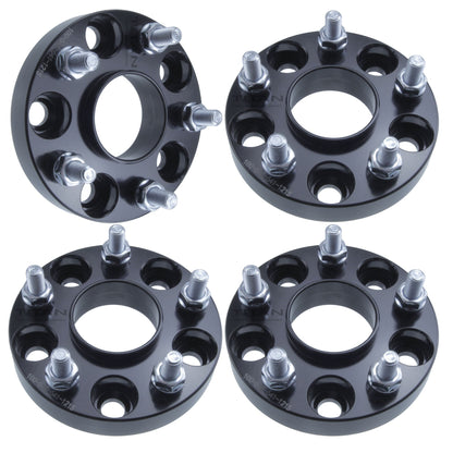 1"  (25mm) Wheel Spacers for Acura and Honda | 5x114.3 | 64.1 Hubcentric | 12x1.5 Studs |