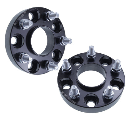25mm (1") Wheel Spacers for Mitsubishi Lancer Evo | 5x114.3 | 67.1 Hubcentric | 12x1.5 Studs |