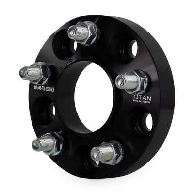 1" (25mm) Wheel Spacers for Ford Mustang Ranger Explorer | 5x4.5 | 70.5 Hubcentric | 1/2x20 Thread Pitch