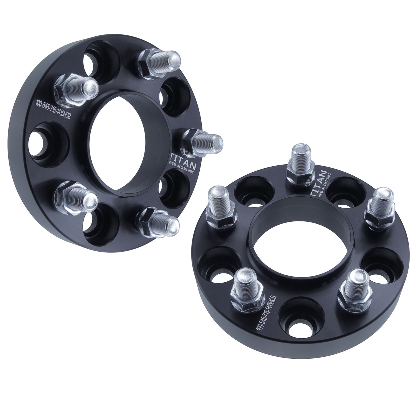 Espaciadores de ruedas de 1,25" (32 mm) para Wrangler TJ YJ XJ KJ | 5x4,5 (5x114,3) | 71,5 Hubcentric | Pernos de 1/2x20 |