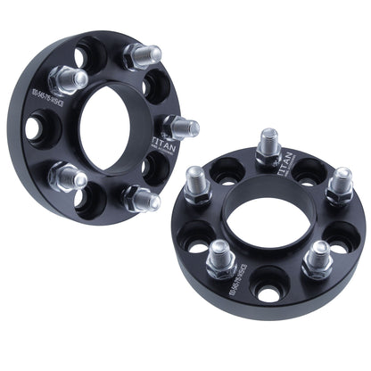 1" (25mm) Wheel Spacers for Chrysler 300 Dodge Challenger Charger | 5x4.5 | 71.5 Hubcentric |14x1.5 Studs |