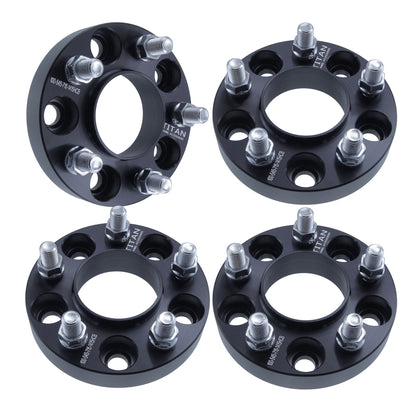 1" (25mm) Wheel Spacers for Chrysler 300 Dodge Challenger Charger | 5x4.5 | 71.5 Hubcentric |14x1.5 Studs |