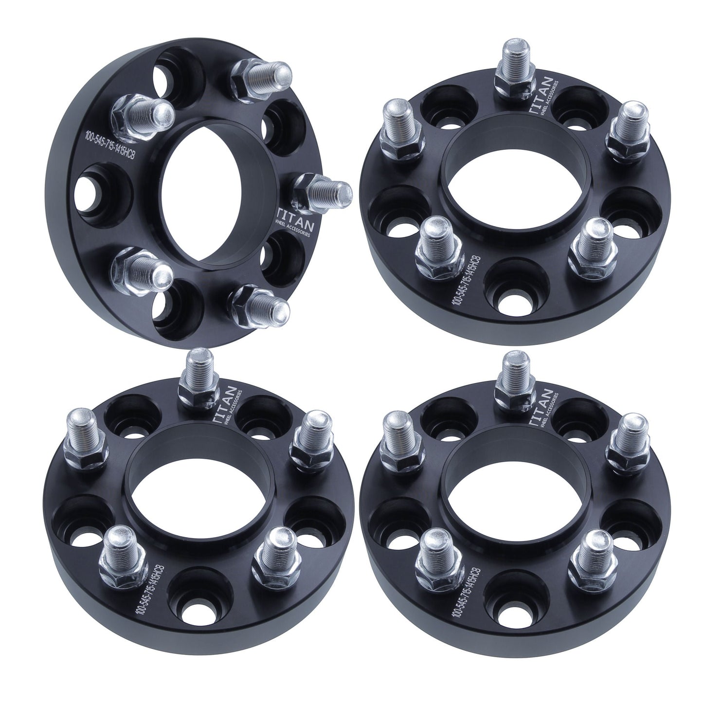 1" (25mm) Wheel Spacers for Wrangler TJ YJ XJ | 5x4.5 | 71.5 Hubcentric |1/2x20 Studs |