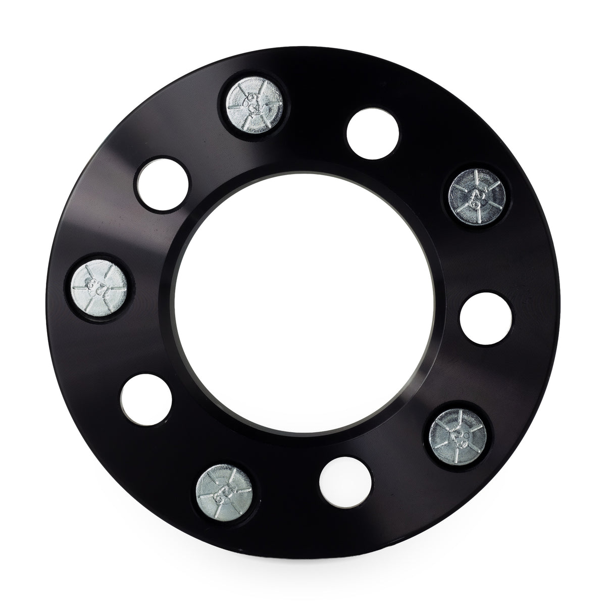 1" (25mm) 5x4.75 (5x120) To 5x5 Wheel Adapters | 12x1.5 Studs — rear view