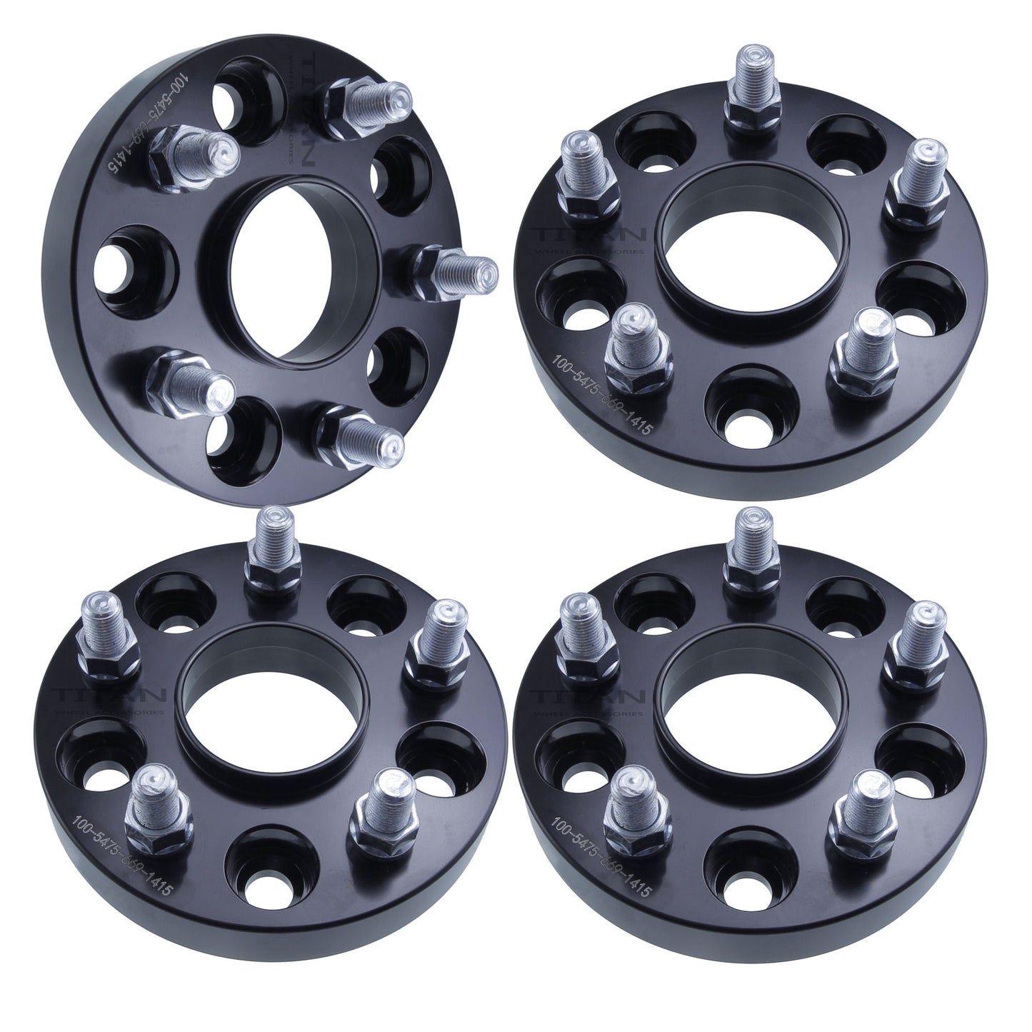 Espaciadores de ruedas de 2" (50 mm) para Chevy Camaro | 5x4.75 (5x120) | 66.9 Hubcentric | Pernos de 14x1.5 |