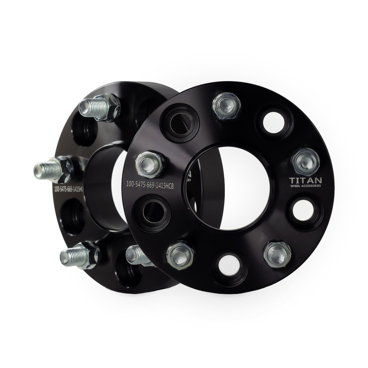 1" (25mm) Wheel Spacers for Chevy Camaro 2011+ | 5x4.75 (5x120) | 66.9 Hubcentric |14x1.5 Studs — pair of 2
