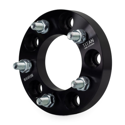1" (25mm) 5x5 (5x127) to 5x4.75 (5x120) Wheel Adapters | 12x1.5 Studs