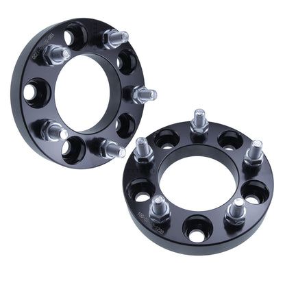 Espaciadores de ruedas de 2" para Jeep Grand Cherokee Commander Wrangler | 5x5 | Pernos de 1/2x20 |