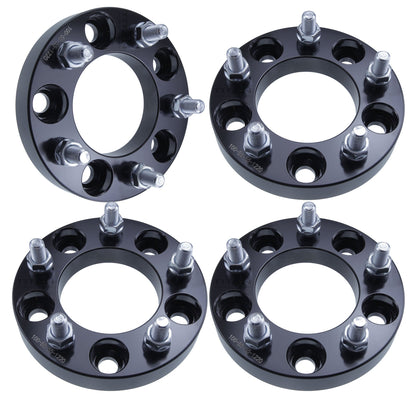 1" (25mm) Wheel Spacers for Jeep Grand Cherokee Commander Wrangler | 5x5 | 1/2x20 Studs |