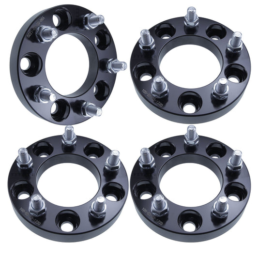2" Wheel Spacers for Jeep Grand Cherokee Commander Wrangler | 5x5 | 1/2x20 Studs |
