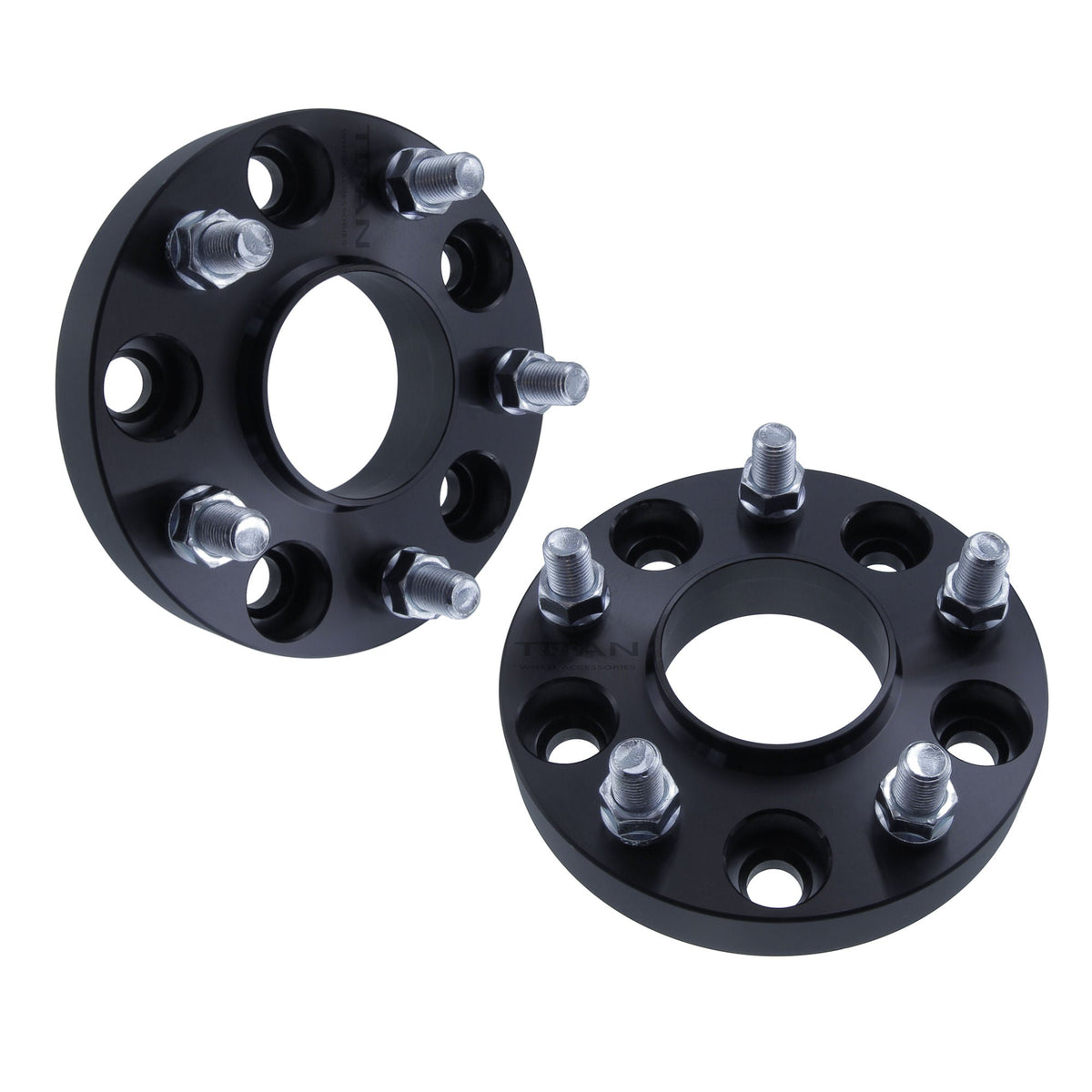 2" Wheel Spacers for Jeep Grand Cherokee Commander Wrangler | 5x5 | 71.5 Hubcentric | 1/2x20 Studs — view 2