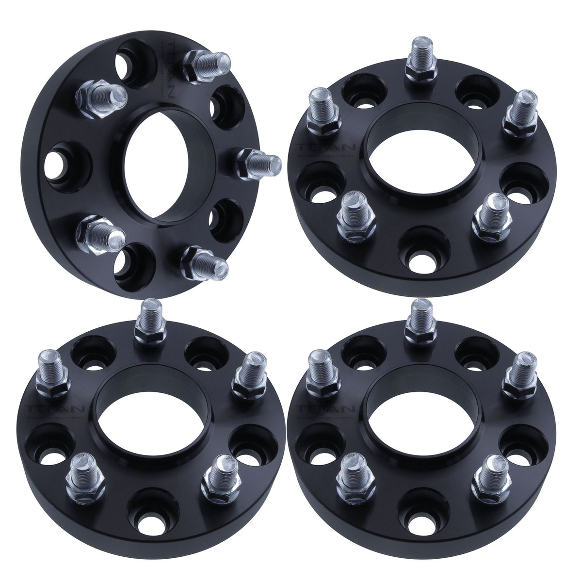 2" Wheel Spacers for Jeep Grand Cherokee Commander Wrangler | 5x5 | 71.5 Hubcentric | 1/2x20 Studs
