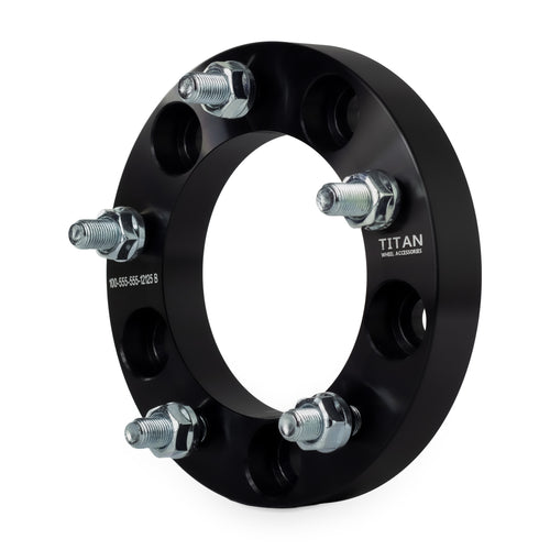 1" (25mm) Wheel Spacers for Geo Suzuki | 5x5.5 (5x139.7 | 12x1.25 Studs — front three-quarter view