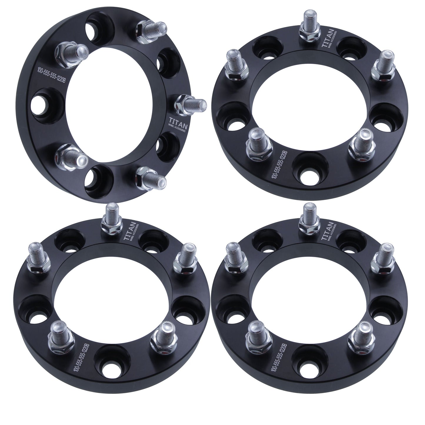 1" (25mm) Wheel Spacers for Geo Suzuki | 5x5.5 (5x139.7 | 12x1.25 Studs |