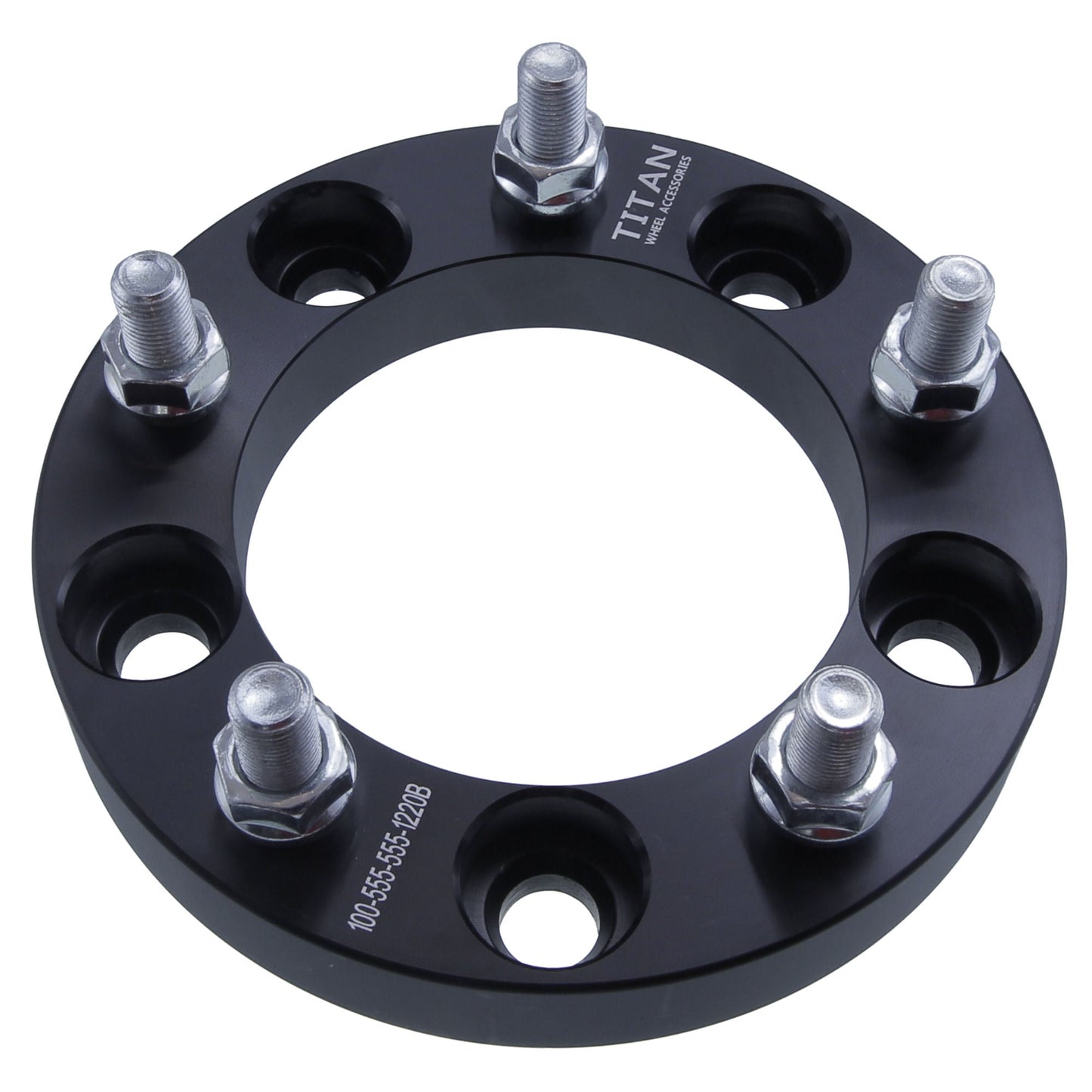 32mm (1.25") Wheel Spacers for Dodge Ram 1500 Ford F-100 Bronco Jeep CJ | 5x5.5 (5x139.7) | 1/2x20 Studs |