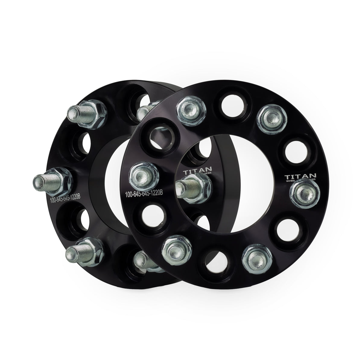 1" (25mm) Wheel Spacers for Dodge Dakota Durango | 6x4.5 | 1/2x20 Studs — pair of 2
