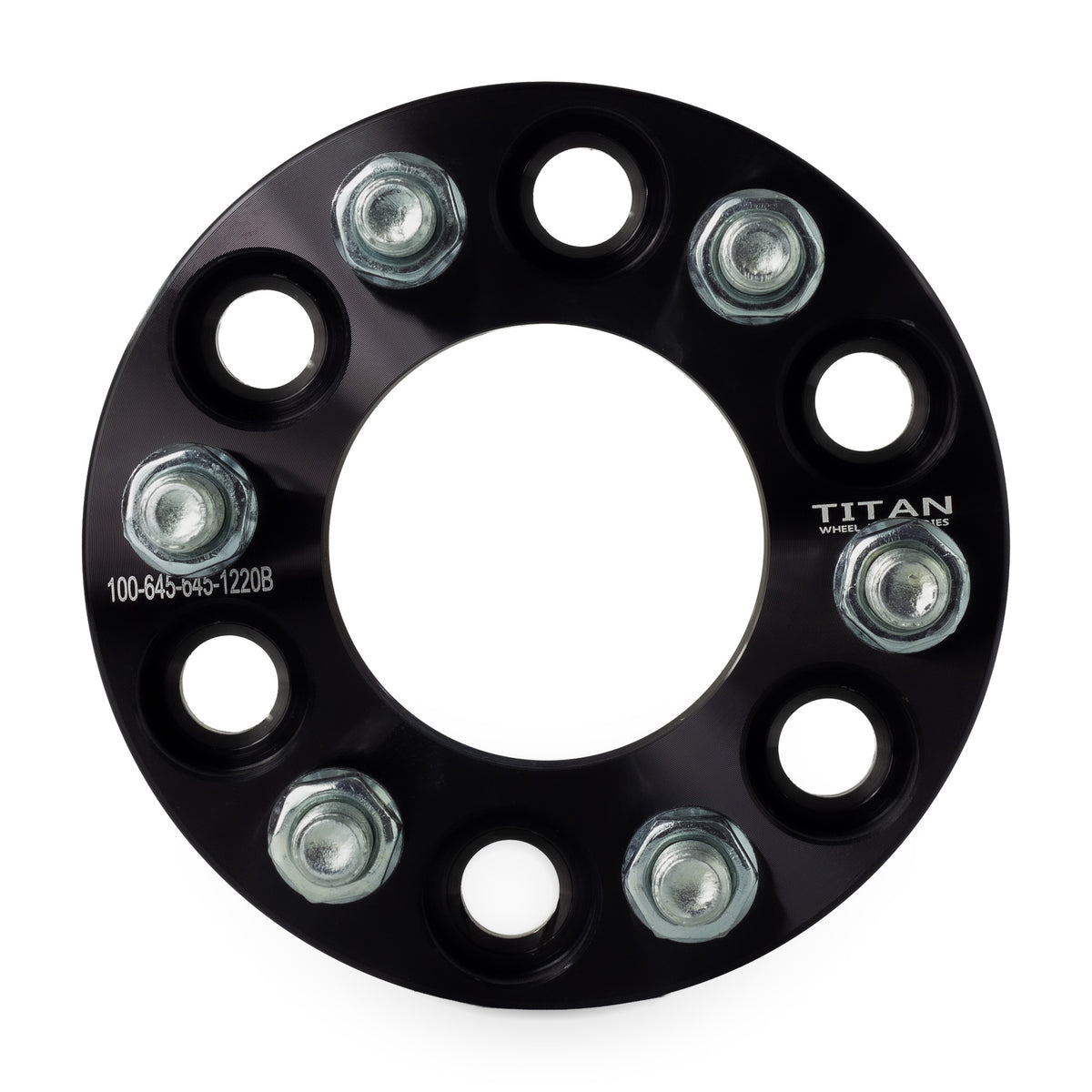 1" (25mm) Wheel Spacers for Dodge Dakota Durango | 6x4.5 | 1/2x20 Studs — front view