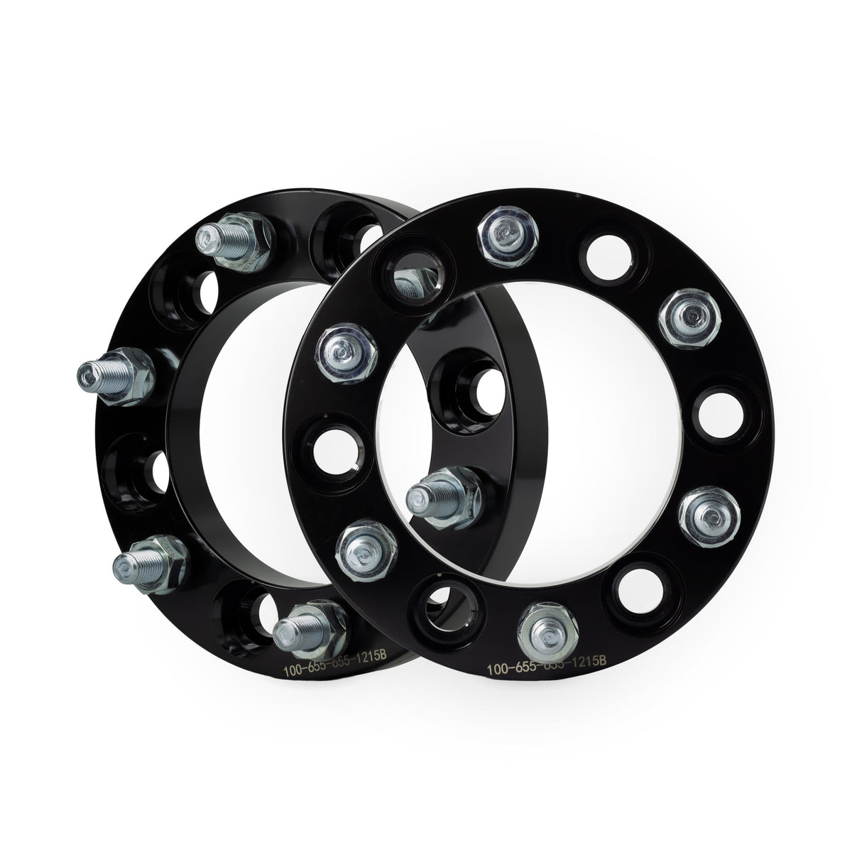1" (25mm) Wheel Spacers for Dodge Mitsubishi | 6x5.5 (6x139.7) | 12x1.5 Studs — pair of 2