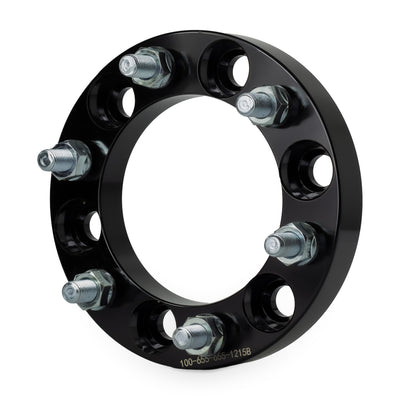 1" (25mm) Wheel Spacers for Dodge Mitsubishi | 6x5.5 (6x139.7) | 12x1.5 Studs