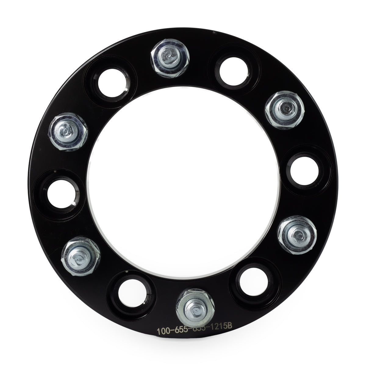 1" (25mm) Wheel Spacers for Dodge Mitsubishi | 6x5.5 (6x139.7) | 12x1.5 Studs — front view