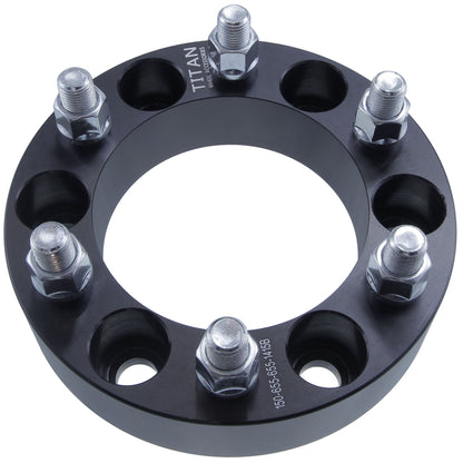 32mm (1.25") Wheel Spacers for Cadillac Chevy GMC Trucks SUV | 6x5.5 (6x139.7) | 14x1.5 Studs |
