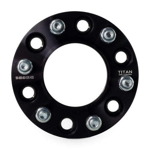 1" (25mm) Wheel Spacers for Ford Bronco 2021-2022 Ranger 2019+ | 6x5.5 (6x139.7) | 93.1 Hubcentric — front view