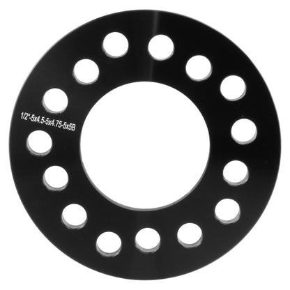 1/4 Inch 5 Lug 5x4.5 5x4.75 & 5x5 Billet Aluminum Wheel Spacers